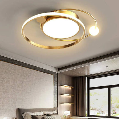 Sleek LED Flush Mount Ceiling Light with Minimalist Design