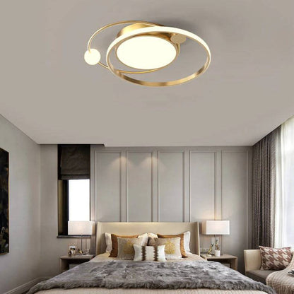 Sleek LED Flush Mount Ceiling Light with Minimalist Design