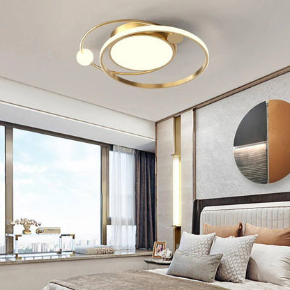 Sleek LED Flush Mount Ceiling Light with Minimalist Design