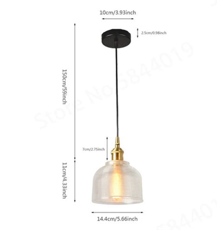 Vintage Elegance Pendant Light with Adjustable Height