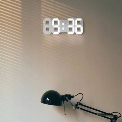 Stylish 3D Digital Clock with Adjustable Glow