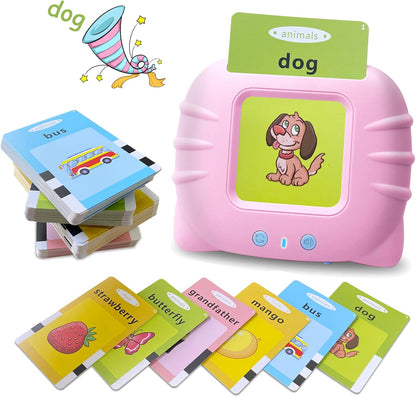 Interactive Vocabulary Builder Speaker with 224 Audio Cards