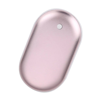 Portable Electric Hand Warmer with 5000mAh, USB Rechargeable, Winter Use
