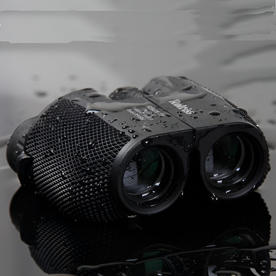 High Power Waterproof Binoculars with 10X Magnification and FMC Lens for Hunting and Birdwatching