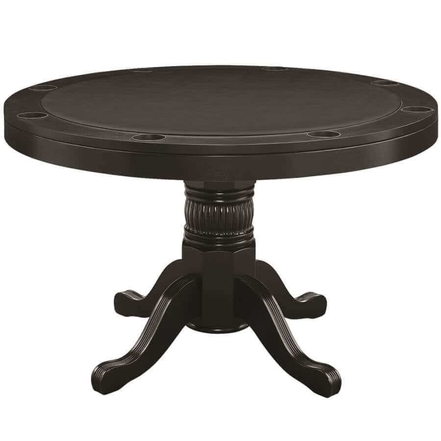 Versatile 48-Inch Round Game and Dining Table