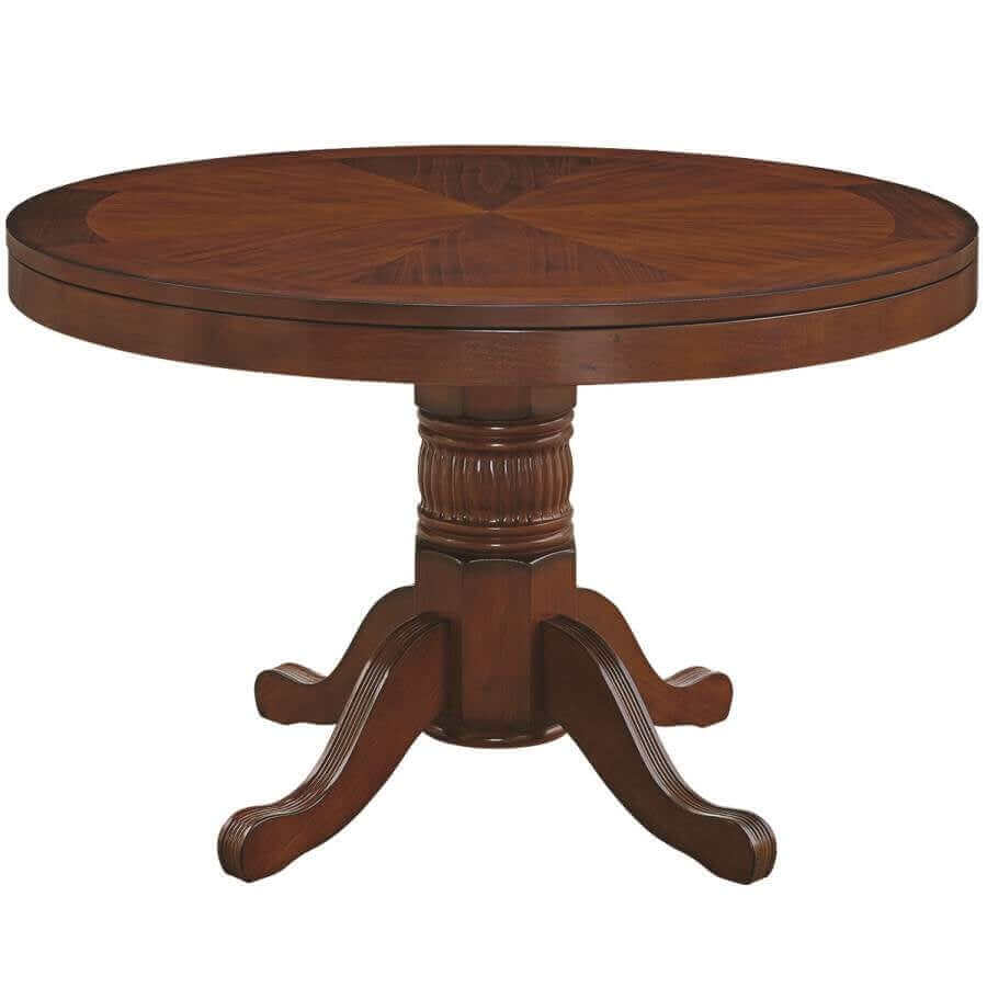 Versatile 48-Inch Round Game and Dining Table