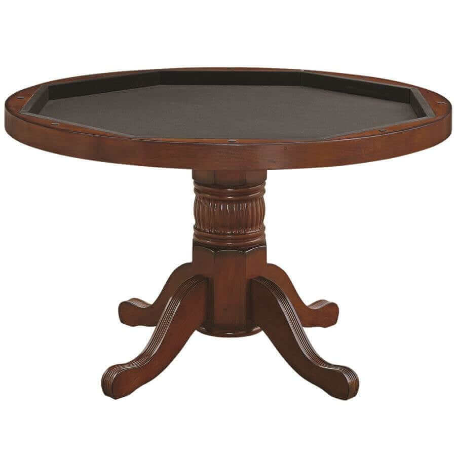 Versatile 48-Inch Round Game and Dining Table