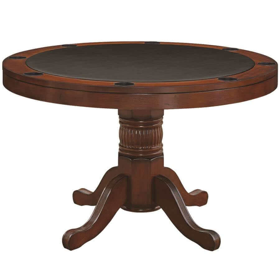 Versatile 48-Inch Round Game and Dining Table