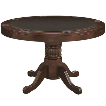 Versatile 48-Inch Round Game and Dining Table