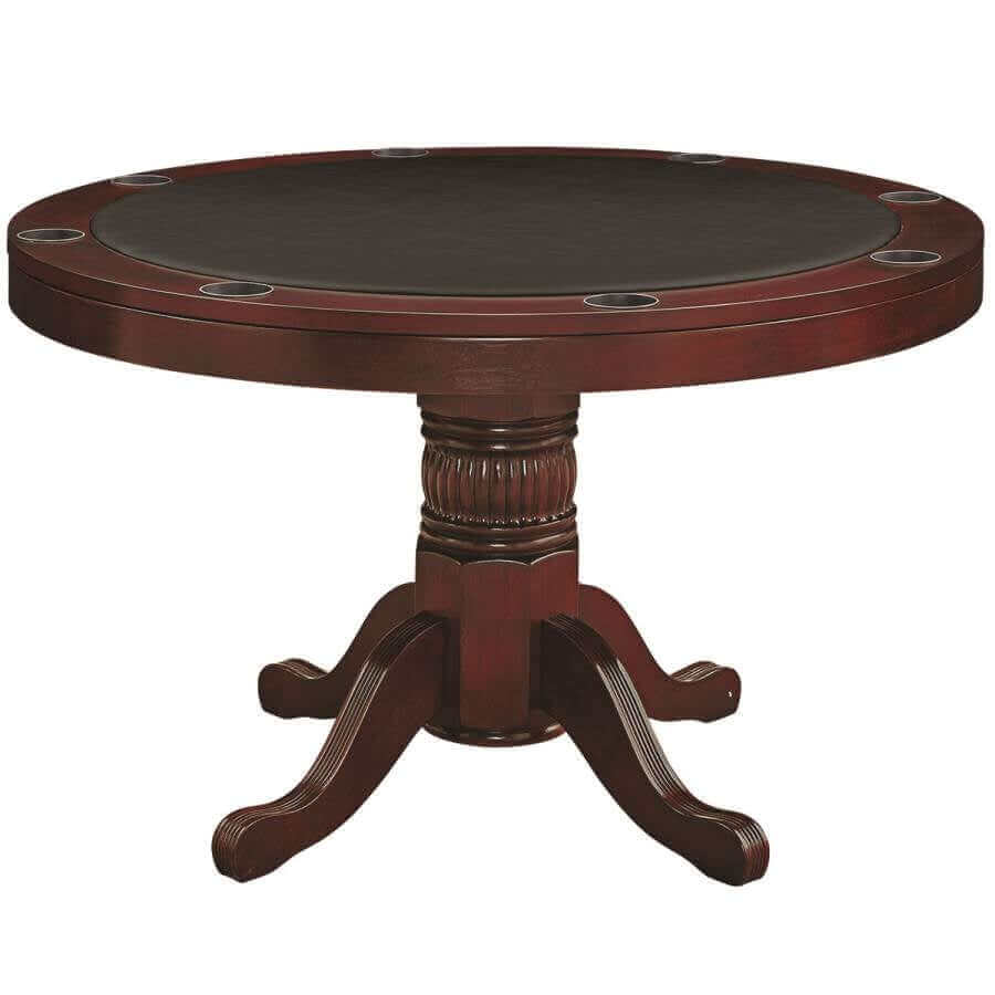 Versatile 48-Inch Round Game and Dining Table