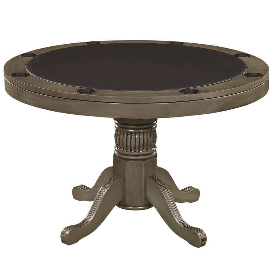 Versatile 48-Inch Round Game and Dining Table