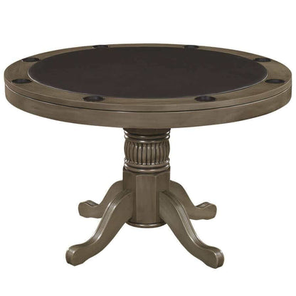 Versatile 48-Inch Round Game and Dining Table