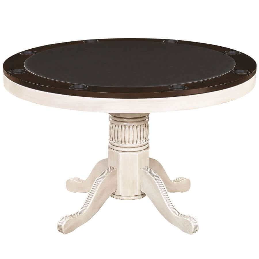 Versatile 48-Inch Round Game and Dining Table