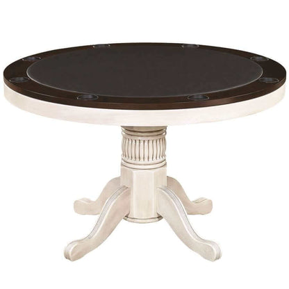 Versatile 48-Inch Round Game and Dining Table