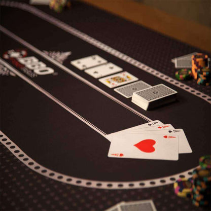 Travel-Friendly Poker Game Mat for Ultimate Fun