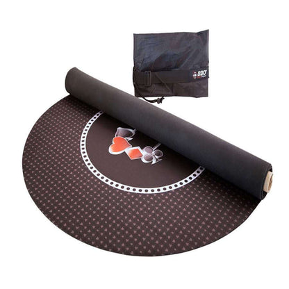 Travel-Friendly Poker Game Mat for Ultimate Fun
