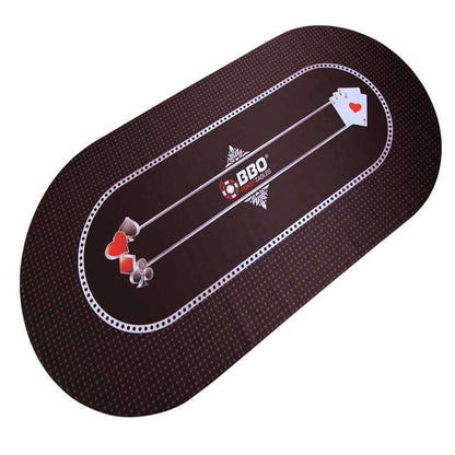 Travel-Friendly Poker Game Mat for Ultimate Fun