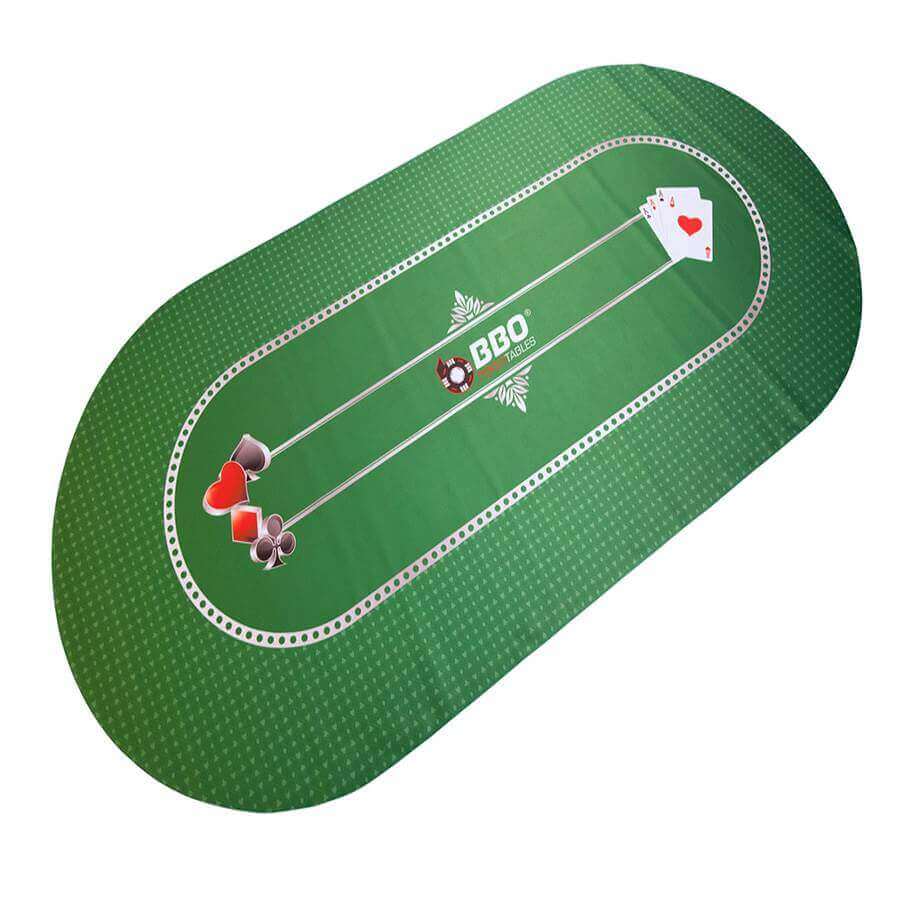 Travel-Friendly Poker Game Mat for Ultimate Fun