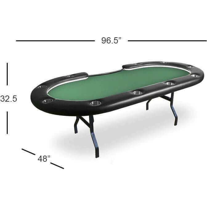 Illumina Pro Folding Poker Table with Custom Graphics