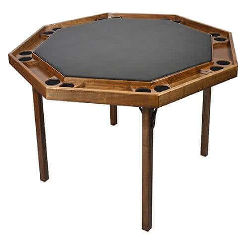 Elite Game Table: Luxury Folding Poker Table for 8 Players