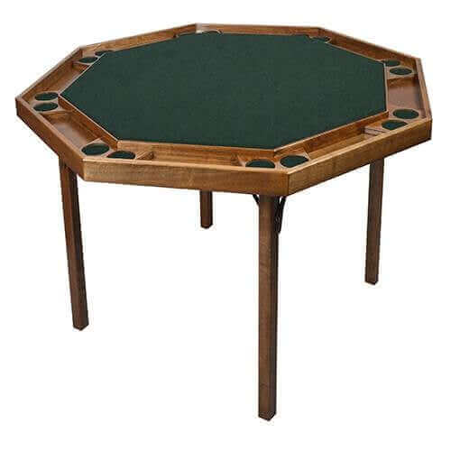 Elite Game Table: Luxury Folding Poker Table for 8 Players