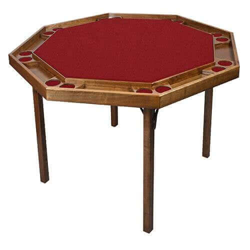 Elite Game Table: Luxury Folding Poker Table for 8 Players