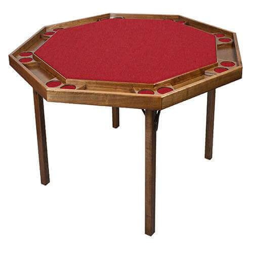 Elite Game Table: Luxury Folding Poker Table for 8 Players
