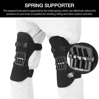 Enhanced Knee Support Pads with Adjustable Compression Straps