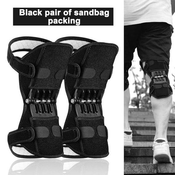 Enhanced Knee Support Pads with Adjustable Compression Straps