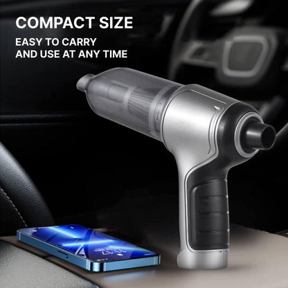 Portable Wireless Vacuum with Powerful Suction and Attachment Tool