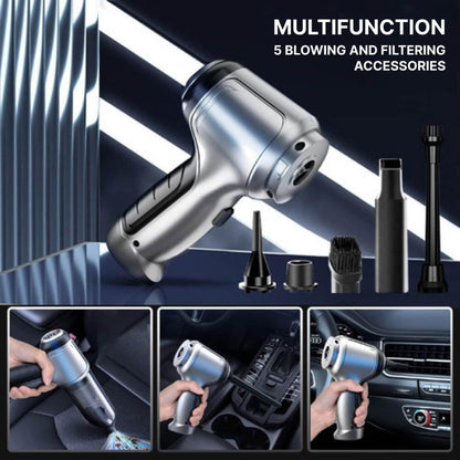 Portable Wireless Vacuum with Powerful Suction and Attachment Tool