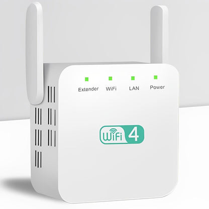 Multi-Device Support WiFi Range Extender with Wall Penetrating Antenna