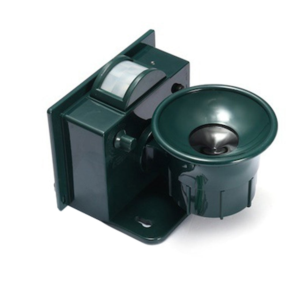 Sound-Emitting Motion Sensor Bird Deterrent