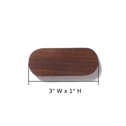 Sleek Wooden Key Organizer with Strong Magnetic Grip