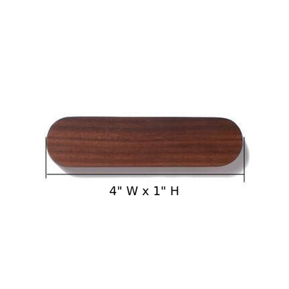 Sleek Wooden Key Organizer with Strong Magnetic Grip