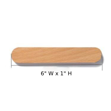 Sleek Wooden Key Organizer with Strong Magnetic Grip