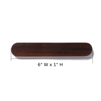 Sleek Wooden Key Organizer with Strong Magnetic Grip