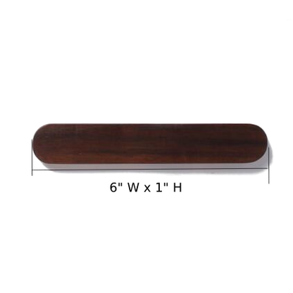 Sleek Wooden Key Organizer with Strong Magnetic Grip