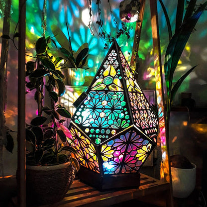 Charming Colorful USB Night Light Projector