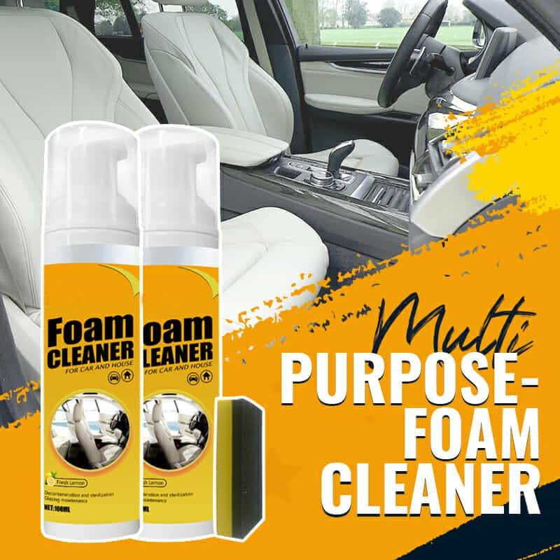 All-Purpose Foam Cleaner for Effortless Cleaning, 3.38 oz
