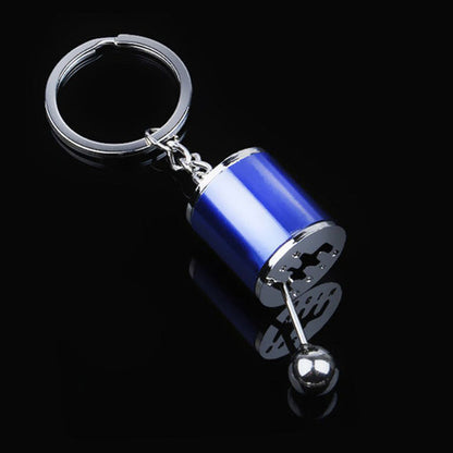 Manual Shift Keychain with Realistic Six-Speed Design