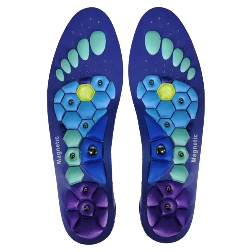 Energizing Magnetic Reflex Insoles for Foot Relief