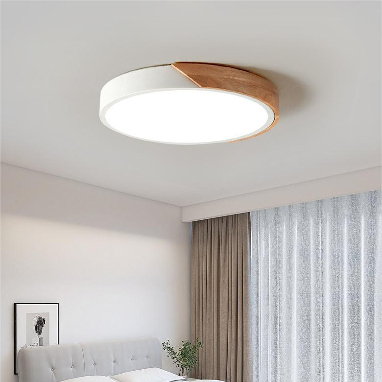 Contemporary Circular Ceiling Light with LED Technology