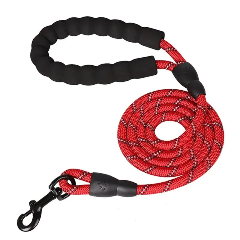Reflective Dog Leash with Soft Grip & Enhanced Durability