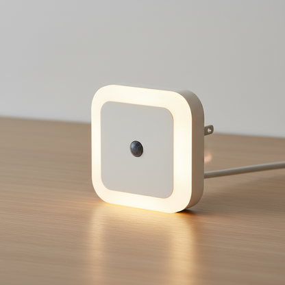 LED Night Light with Motion Detection – Space-Saving Design