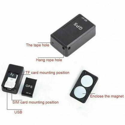 Compact Magnetic Vehicle Locator with Real-Time Tracking