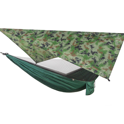 Camping Hammock for Two with Integrated Tent