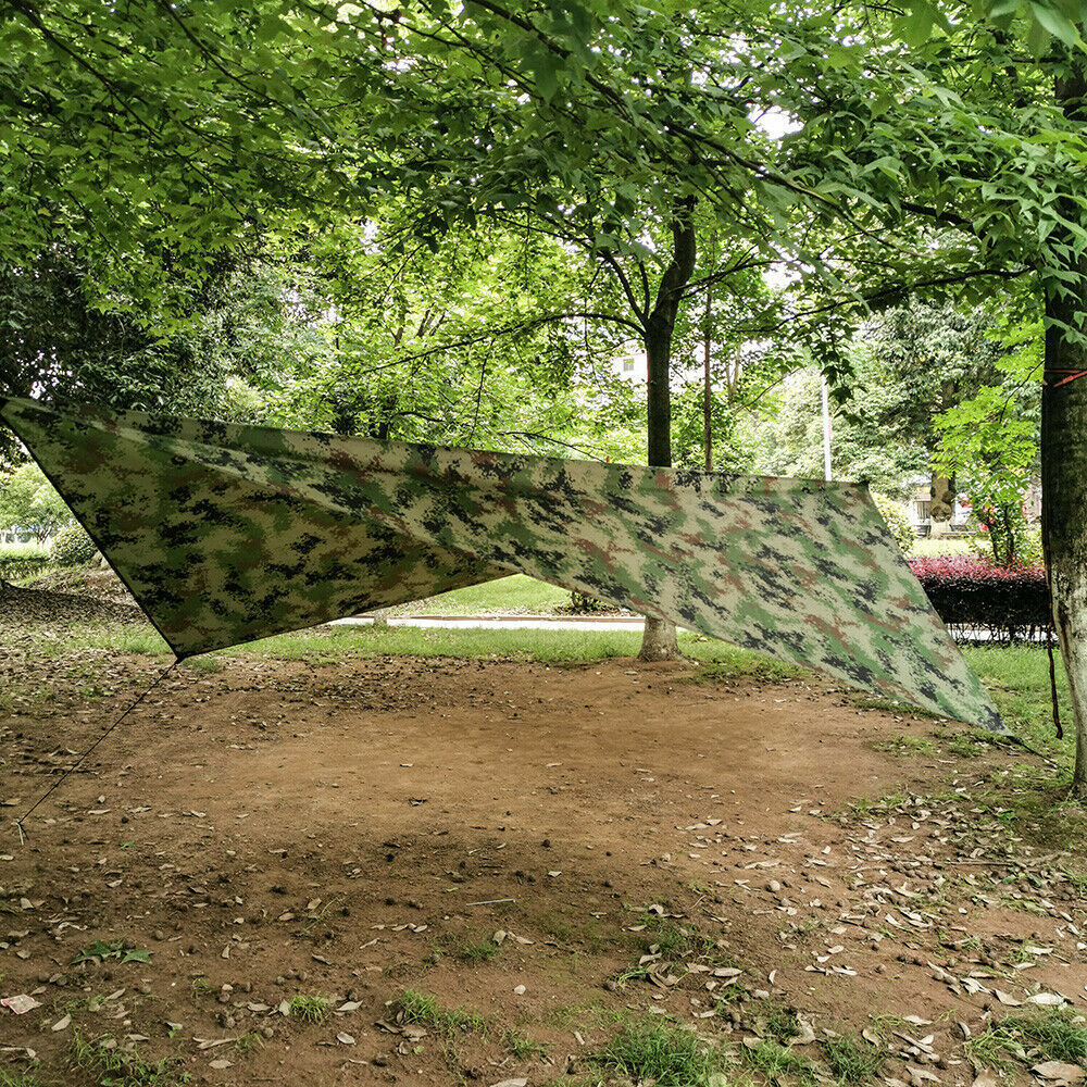 Camping Hammock for Two with Integrated Tent