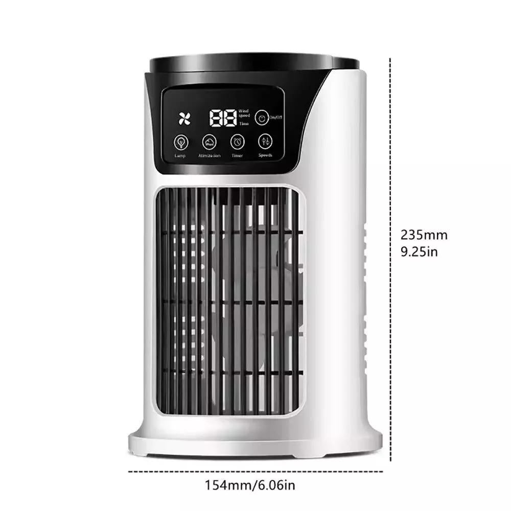 Compact Cooling Unit with Oscillating Feature and Cotton Filter