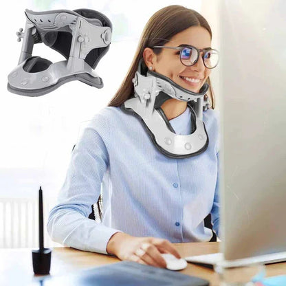 Neck Relief Traction System for Posture Improvement
